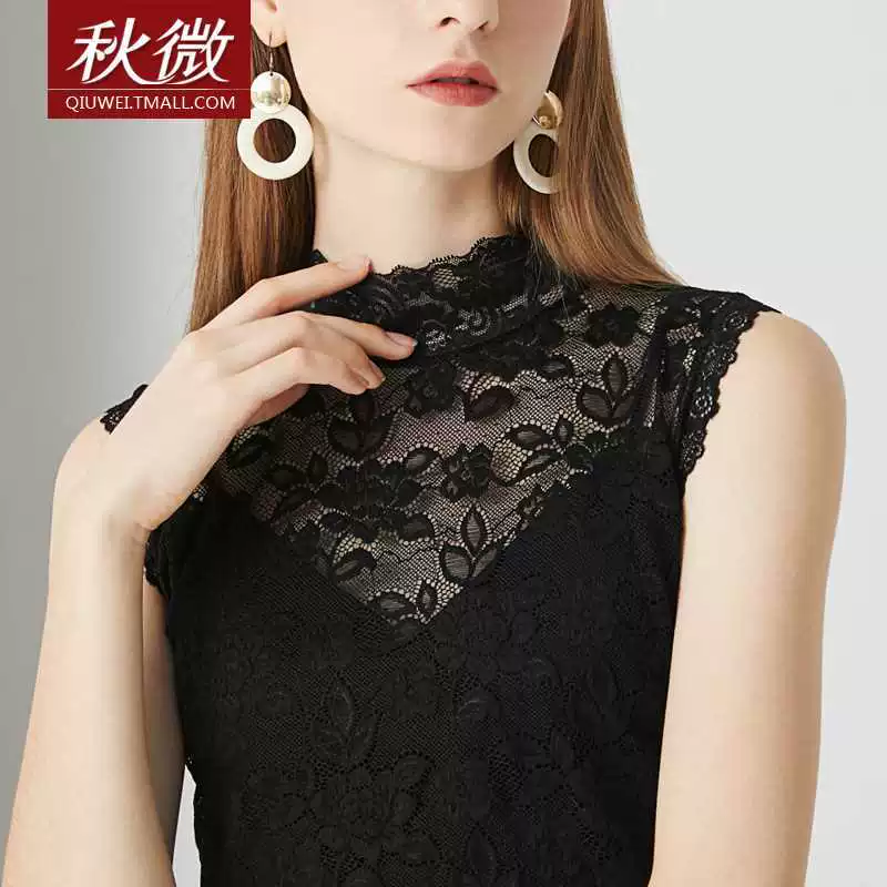 Lace universal false collar, sweater, base shirt, western style