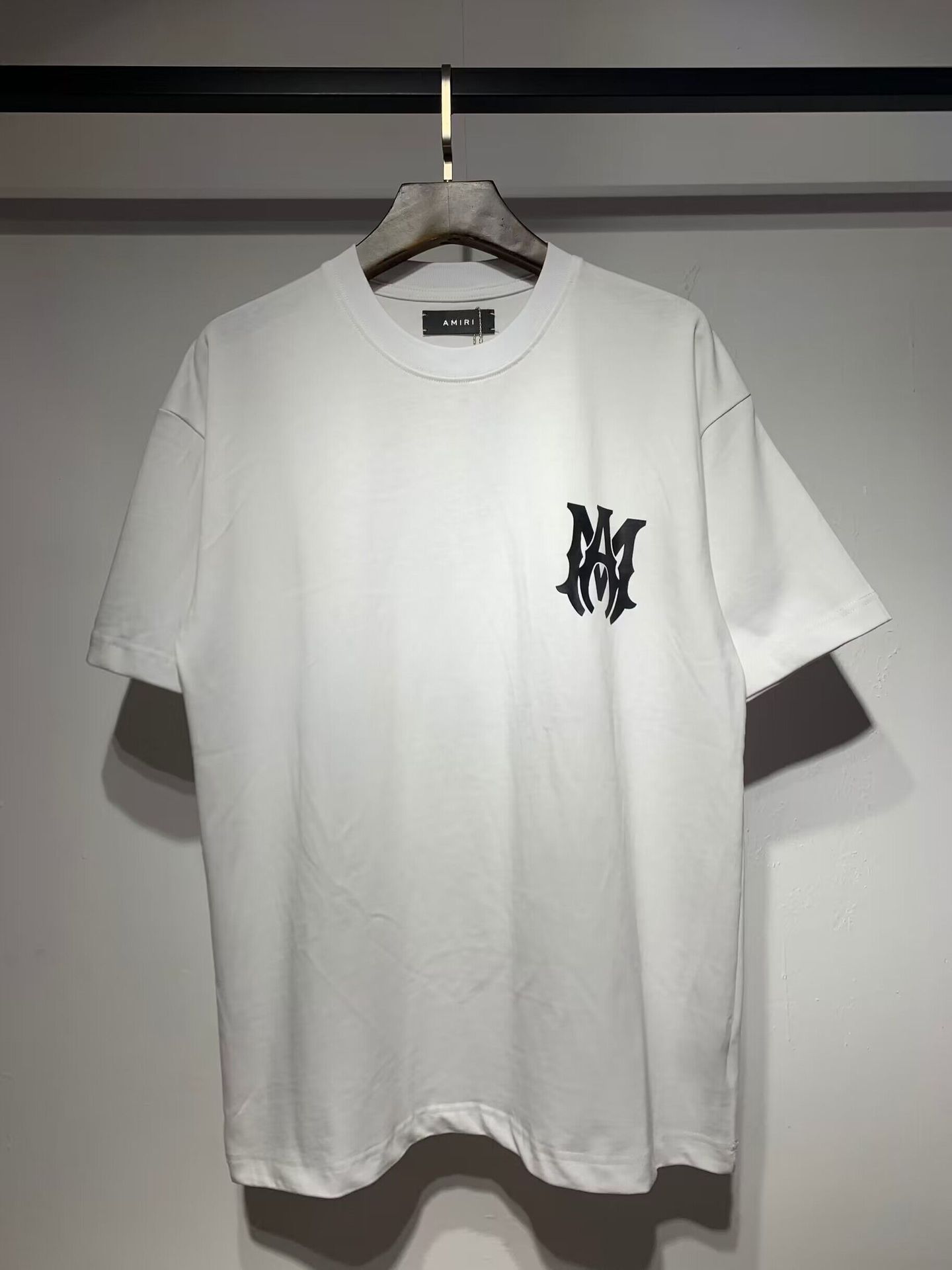 Verano nueva camiseta de manga corta impresa de letras suelta marca de moda hombre camiseta casual de media manga mujer