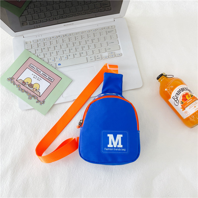 Moda estilo coreano bolso de los niños bolsa de mensajero de los muchachos hip hop pequeña bolsa de moda guapo estilo coreano bolso de la cintura del pecho del bebé