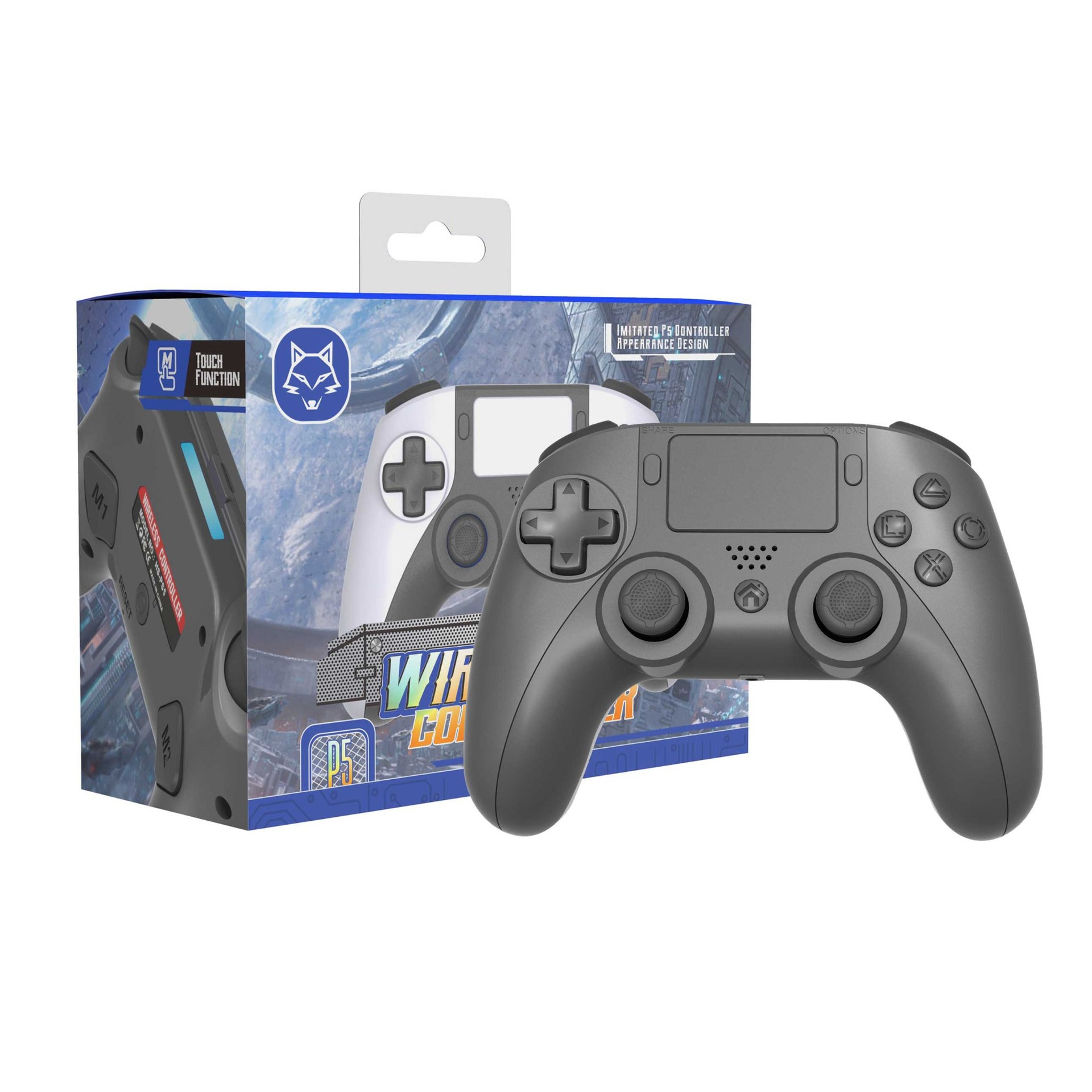 PS5 manejar PS5 WIFI inalámbrico manejar PS4 mango inalámbrico PC juego vibración transfronteriza nuevo producto en stock