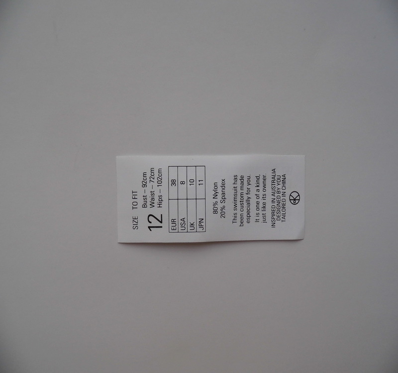 设计生产裙子布标 领标 洗水标质优价廉