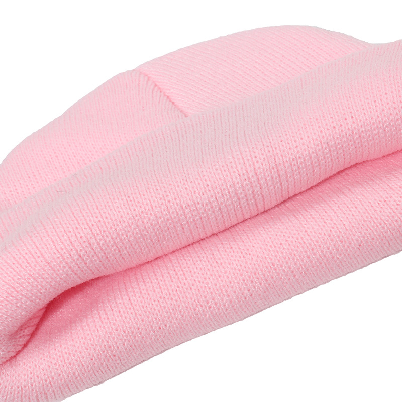 Fashion Style Crimping Rim Unisex Fashion Frog Embroidery Crimping Wool Cap