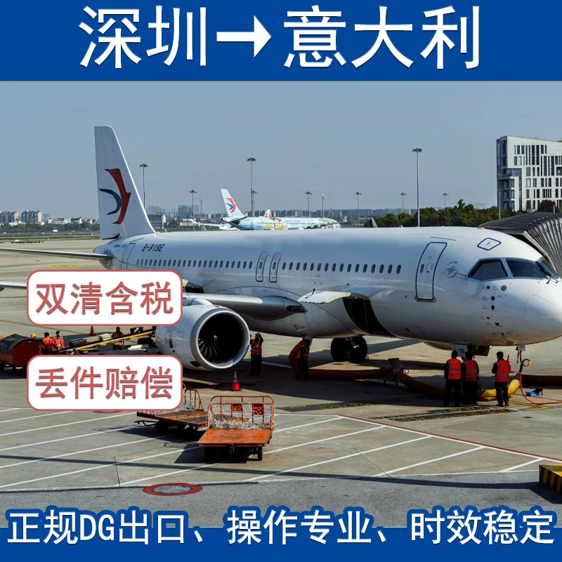 Литиевая батарея Шэньчжэнь авиаперевозки экспресс по почте в Италию с двойной чисткой, включая налог на дверь DDP/DDU логистической линии