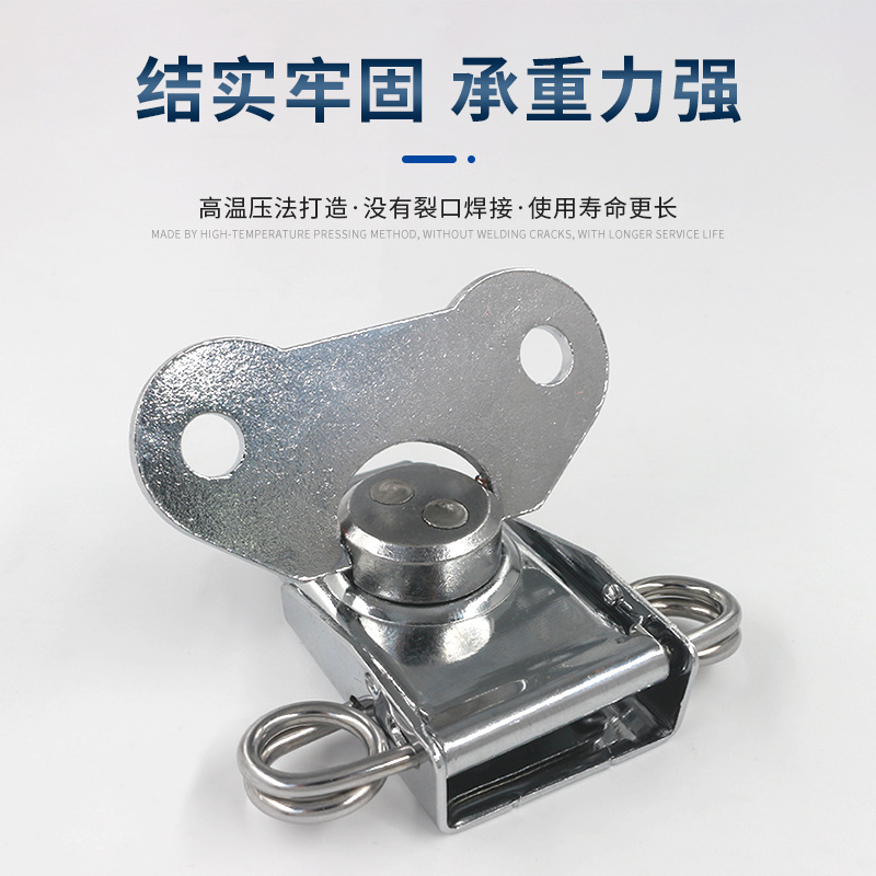 공장 재고 도매 스테인레스 스틸 수하물 버클 운송 박스 버클 항공 박스 액세서리 중간 나비 잠금 실린더