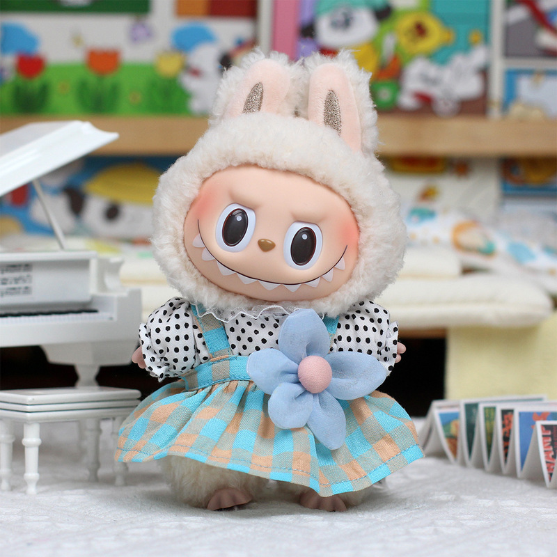 洋服のみ】ラブブベビー服 17cm ラブブ服世代 新作ベビー服コレクション ハートビートマカロン|undefined