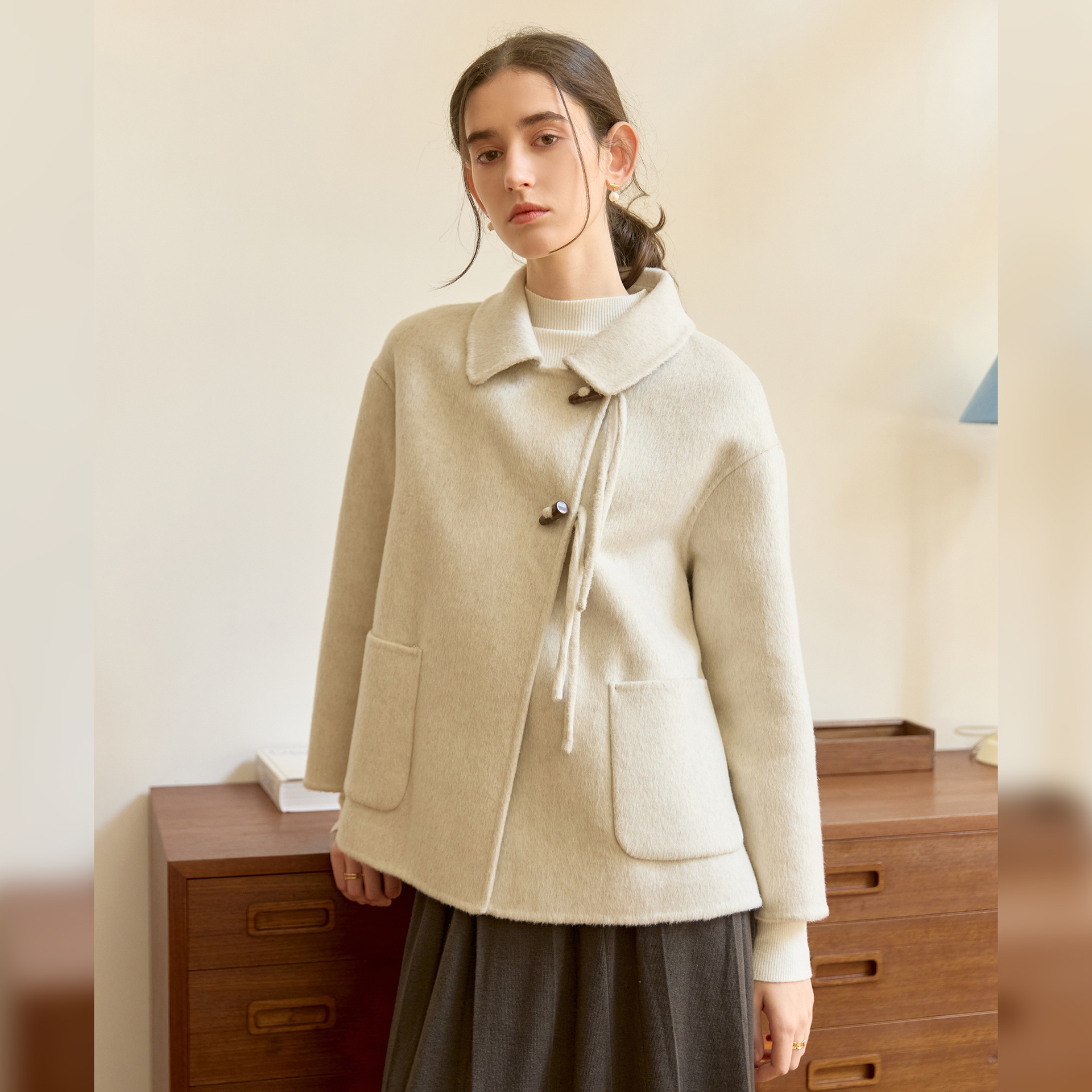 Woolen winter cardigan