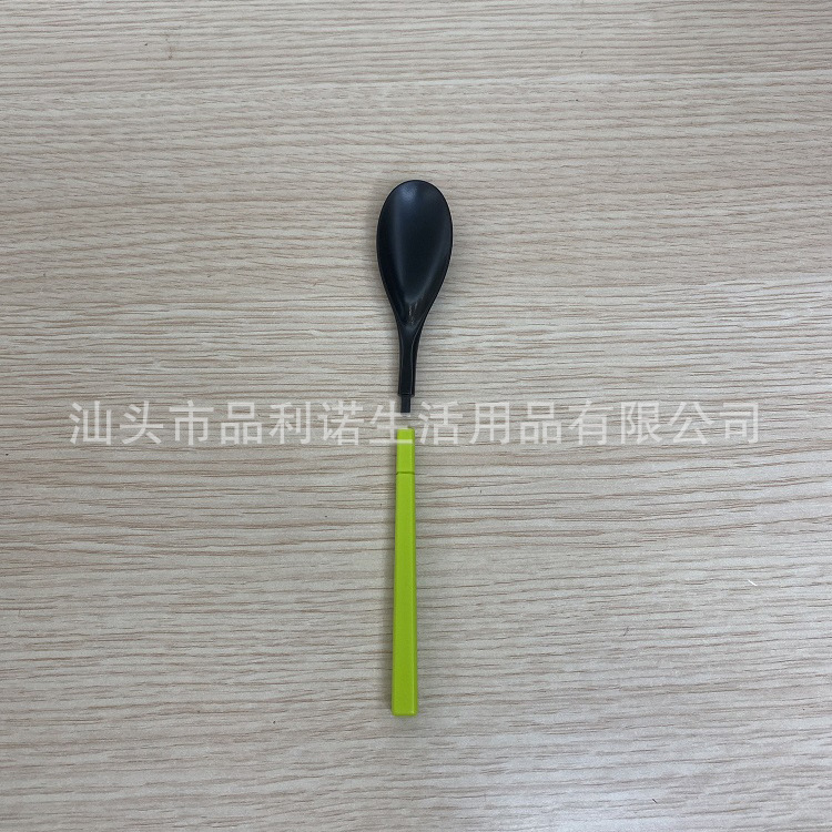 접이식 스푼 (핑크 그린 블루 오렌지 컬러 노트)