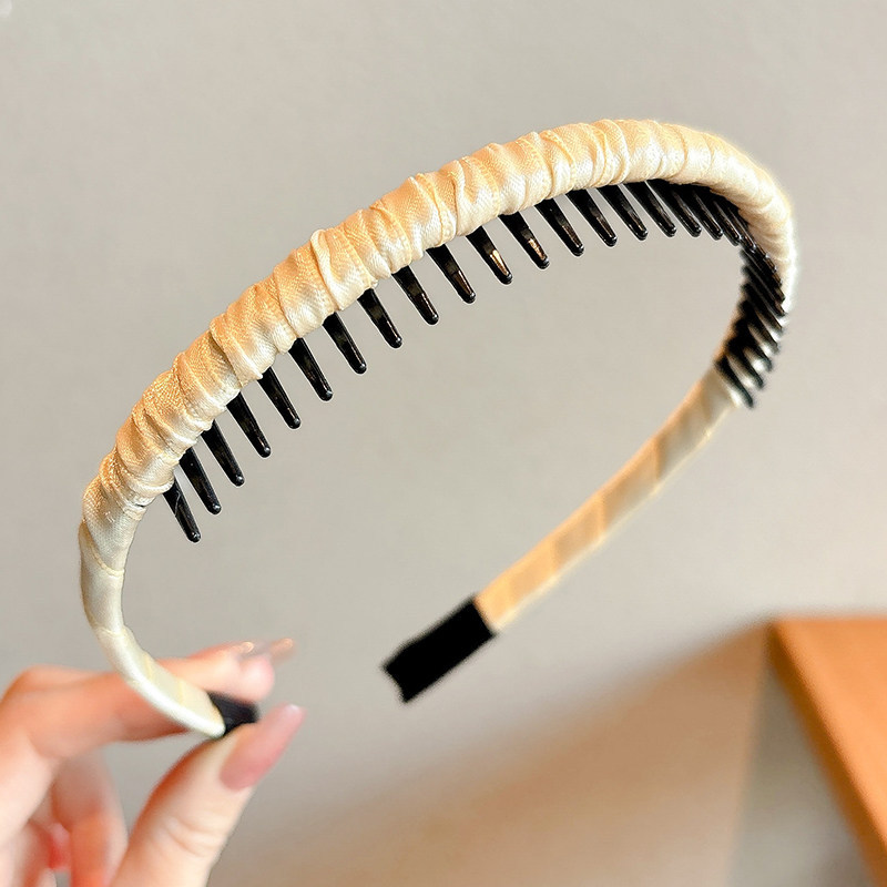 Diadema alta para mujer, nueva colección 2026, accesorio para el cabello estilo Chanel francés, elegante banda ancha para el cabello.