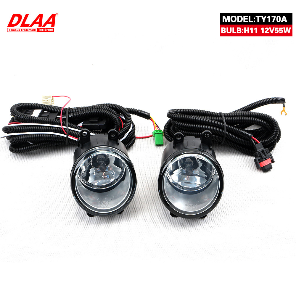 Aplicable a Toyota 06/07/08/09/10 / 11 modelo de dos compartimentos Yaris conjunto de lámpara de niebla delantera lámpara de barra de luz diaria image 2