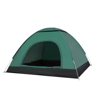 Automatic Quick-Opening Camping Tent, Outdoor: Avtomobil dam çadırları - dark-green-quick-opening-of-1-2-people-single-door-without-skylight-200125115cm