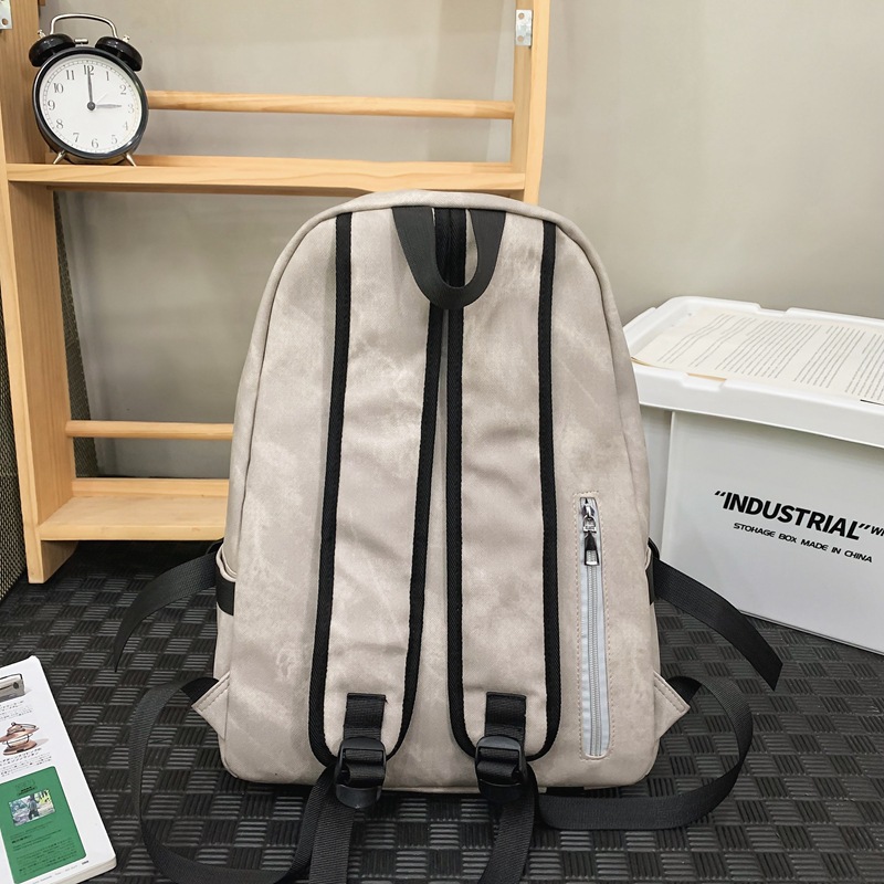 Mochila de cuero suave para hombre, tendencia de la moda, ocio, mochila para computadora de viaje de gran capacidad, mochila escolar para estudiantes universitarios, venta al por mayor para mujeres