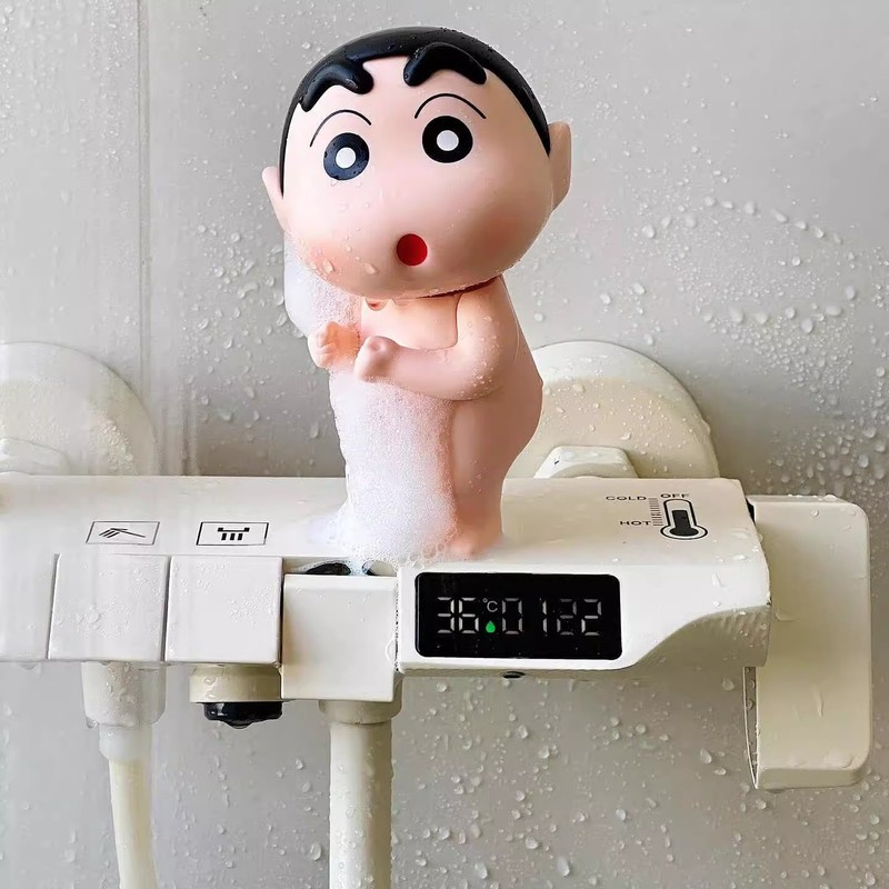 【お風呂クレヨンしんちゃん】かわいい置物、洗面台小物、ホームグッズ、高級品|undefined