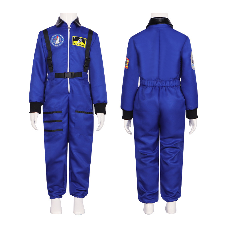 El astronauta de Halloween cos traje espacial grupo fiesta etapa rendimiento traje Cosplay juego traje espacial