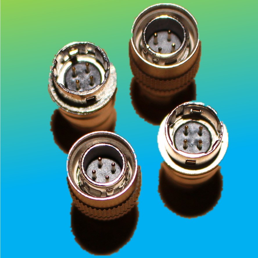 HRS航空头4PIN母座工业母座SONY线缆全系列HRS线缆全系列