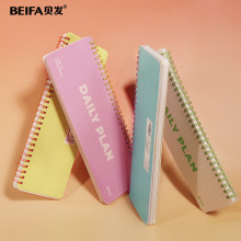 贝发线圈本活页本周计划本马卡龙手账本办公笔记本简约商务记事本
