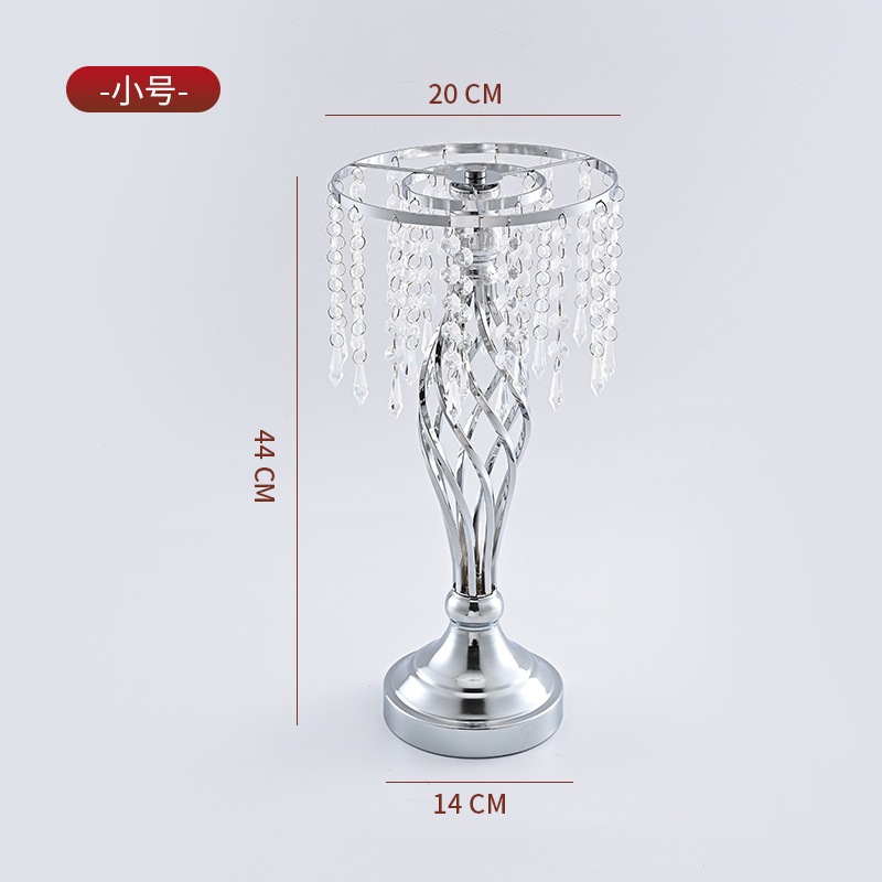 [모델 6] 실버 H44cm (캡슐 5개 + 포인티드 비즈 24개)