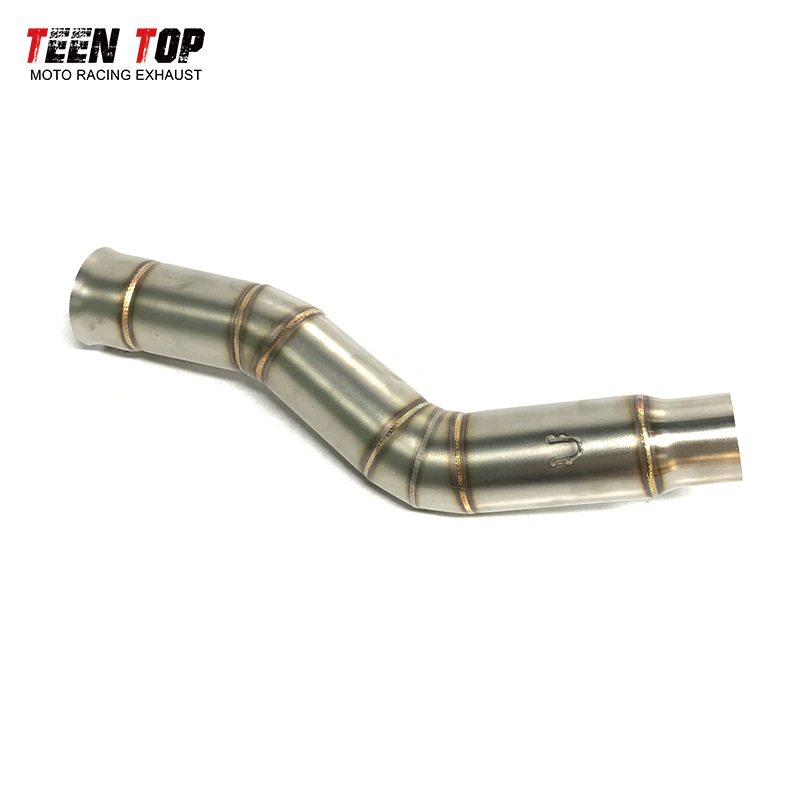 Suitable for Yamaha Yzf-R1 Stainless Steel Side Exhaust Mid-Section R1 Modified Exhaust Pipe Mid-Section 09-14 Years