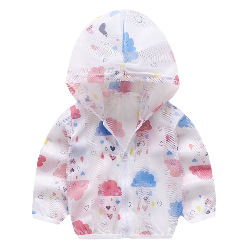 [Liquidación] ropa de protección solar para niños verano nuevo bebé ropa de protección solar al aire libre transpirable abrigo ligero ropa para niños piel