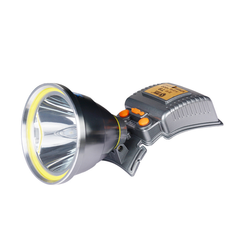 ハイパワー LED 超高輝度充電式リチウム電池長寿命屋外防水特別なヘッドマウント夜釣りヘッドライト|undefined