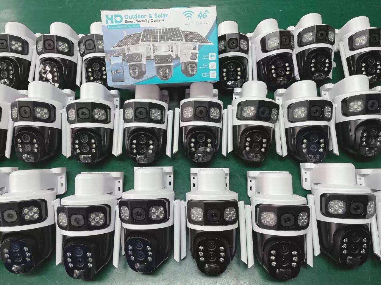 V380太阳能监控器360度手机远程室外夜视全景家用高清10