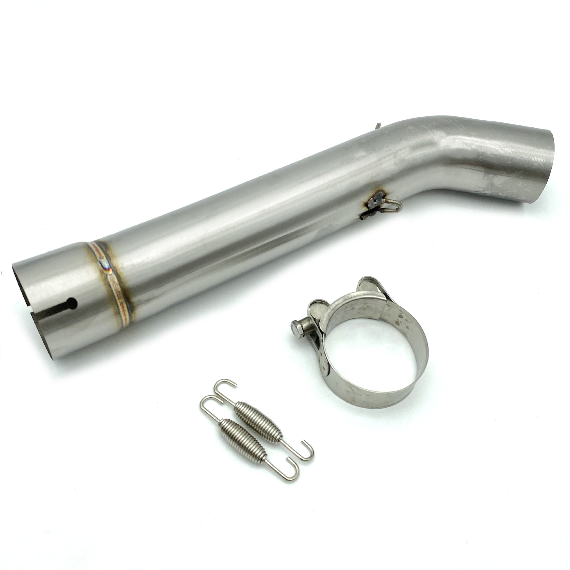 Suitable for BMW F750GS F850GS ADV 18-21 motorcycle modified exhaust pipe stainless steel middle section adapter