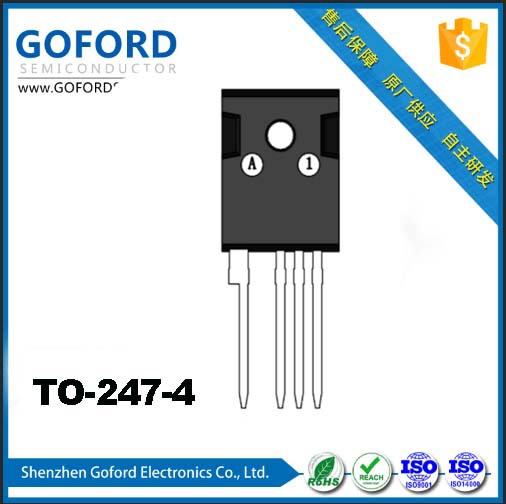 MOS管 GS65R038Q4  650V 60A 38mΩ SIC TO-247-4插件 GOFORD