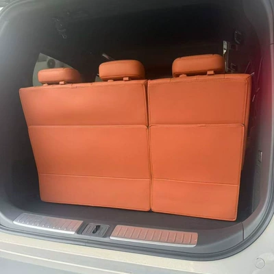 protective leather pad modification – Trunk Mat