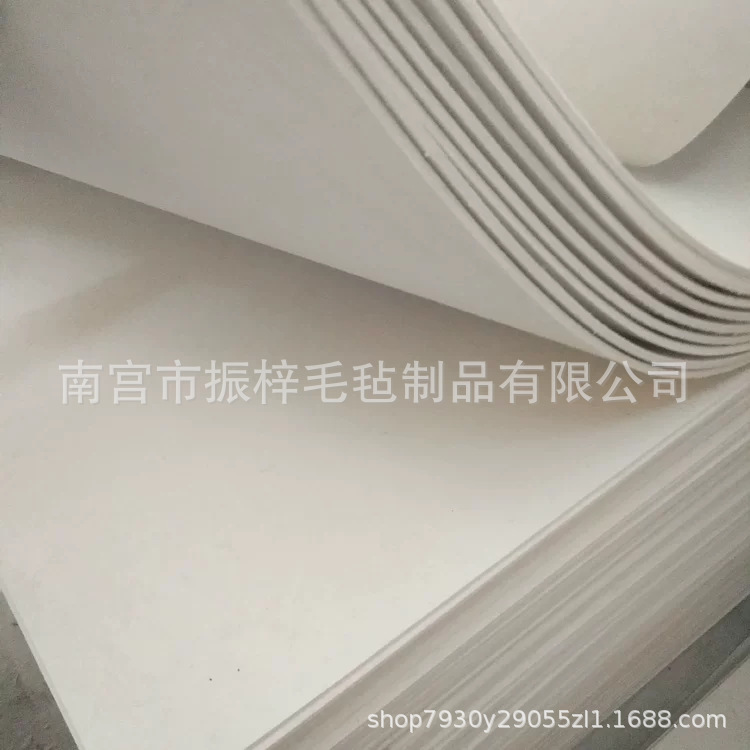 工业吸油羊毛毡高密度毛毡垫防尘混纺毡垫耐高温毛毡条毛毡圈密封|undefined