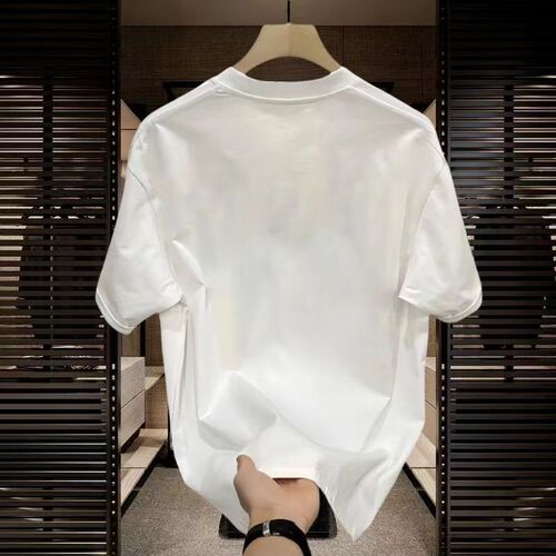 2025 new blockbuster fashion brand American T-shirt men's summer design printed short-sleeved casual sports all-match