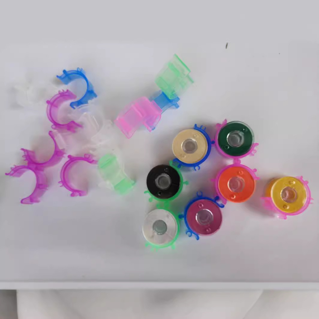 Abrazadera de recogida de bobina de plástico, abrazadera de almacenamiento de núcleo, anillo de bobina combinado, anillo de bobina, clip de fijación de carrete, anti-caída