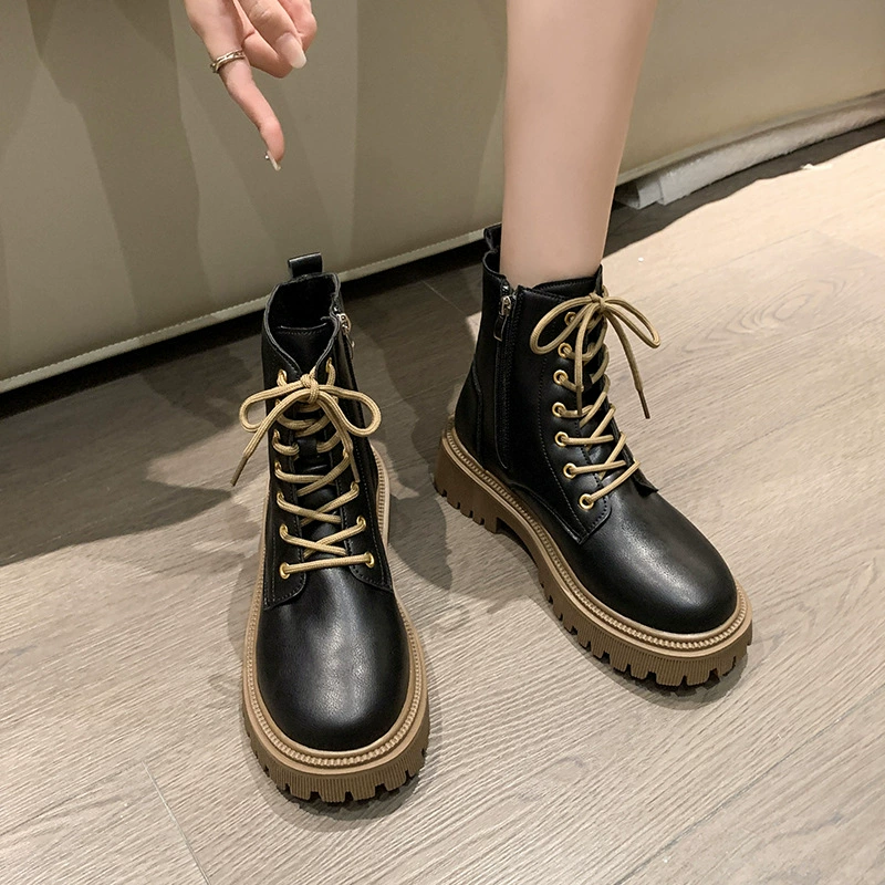 Martens, Tide, демисезонные дизайнерские полусапожки, коллекция 2023 года, тренд сезона