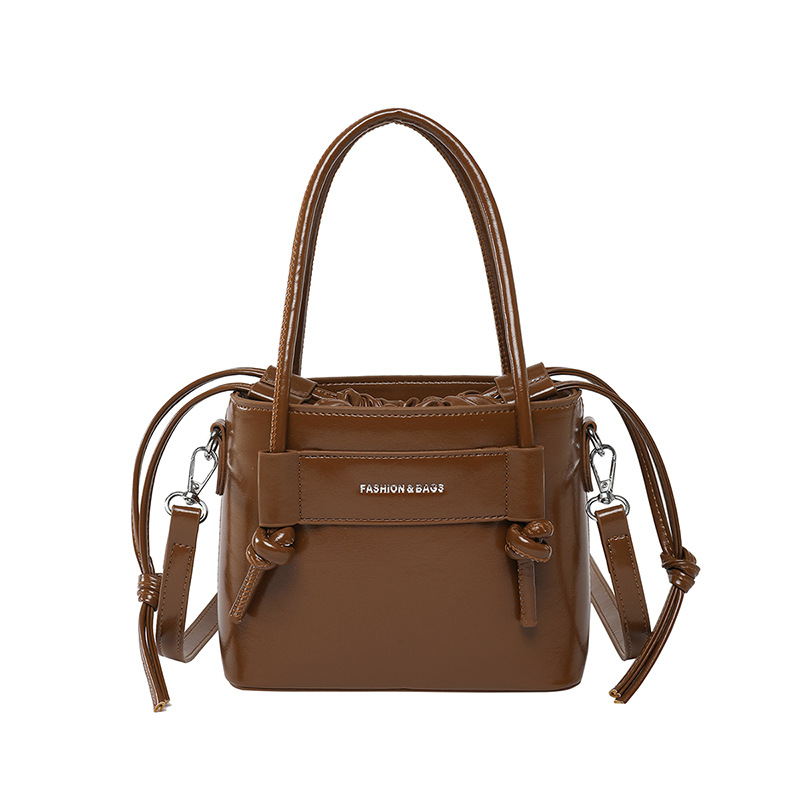 Bolso de textura transfronteriza 2025 verano nuevo bolso femenino diseño de nicho bolso de hombro moda letra bolso de mensajero marea