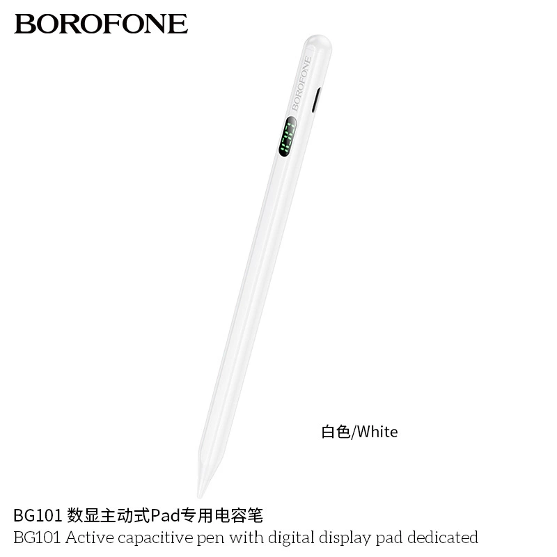 BOROFONE BG101 дисплей номера активный PAD специальный конденсатор ручка номер показывает электричество объём полный экран антиошибочная сенсорная