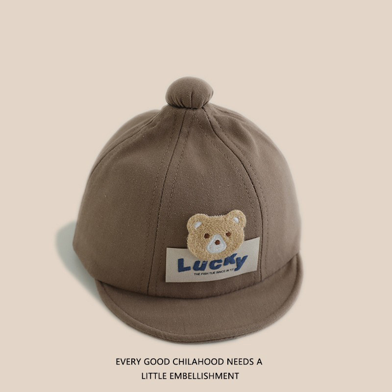 Sombreros para bebés primavera y otoño delgados, gorras de lengua de superpeso lindas para niños y niñas, sombreros de béisbol de protección solar para niños pequeños