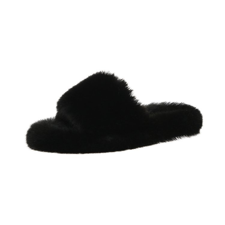 Thick-Soled Wool Slippers NSDFX81611