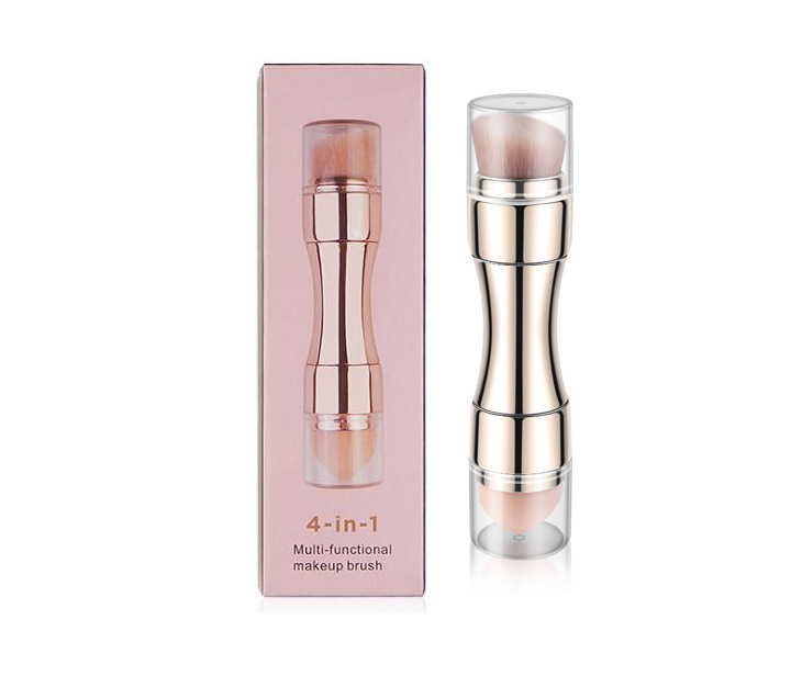 Cross-border 4 - in - 1 maquillaje refrescante cepillo base portátil multifuncional en stock de un agente de blush cepillo labial
