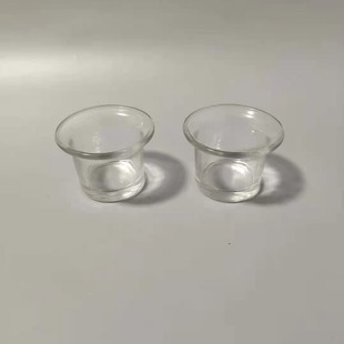 Factory Direct supply transparent glass candlestick aromatherapy candle Cup Chinese Cup diy candle material