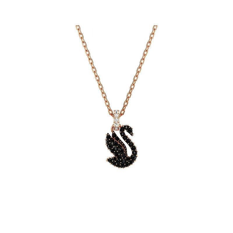 Shijia ネックレスペアバージョン悪魔の目ネックレススワロフスキーネックレス要素スマート白鳥鎖骨チェーンペンダント卸売|undefined