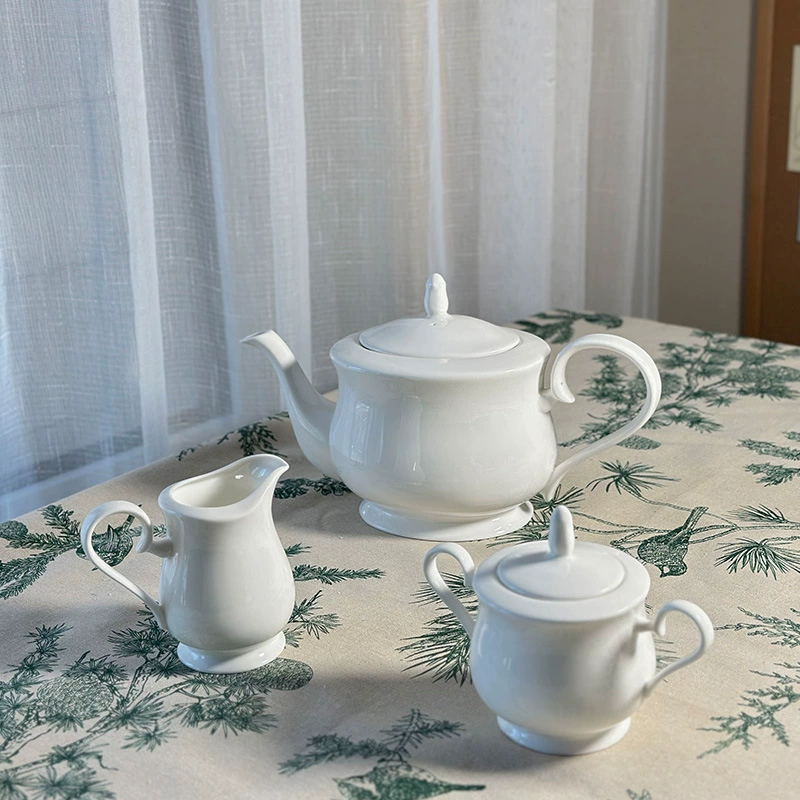 Ceramic coffee pot, afternoon tea, coffee teapot