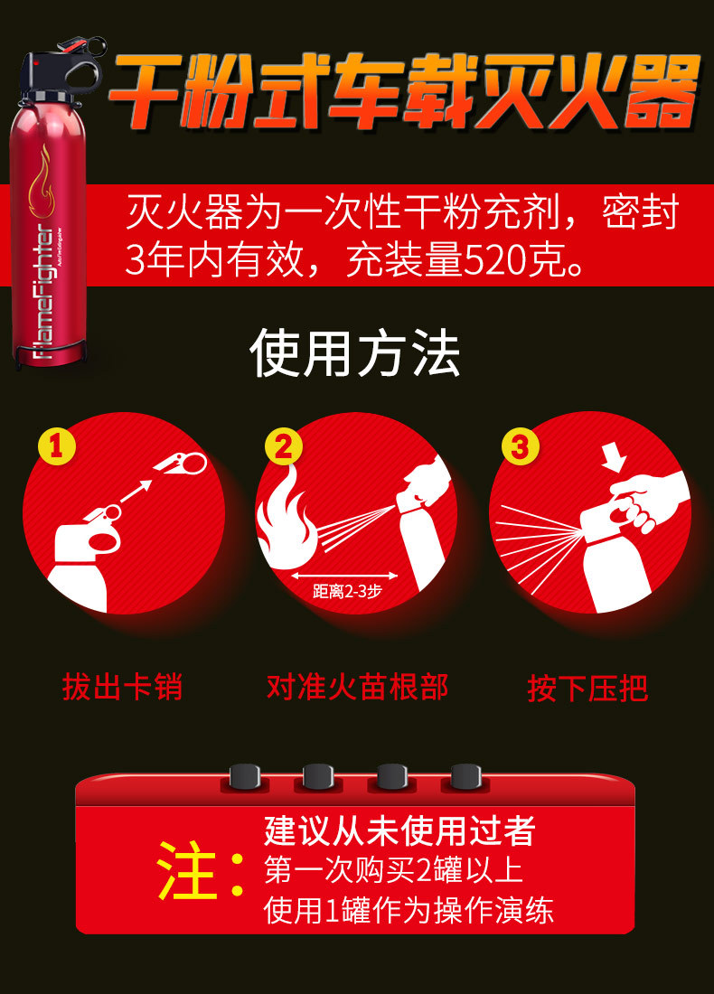 Car Tripod Failure Warning Plate Reflective Vertical Trial Vehicle Explosion Flash Luminous Folding Fire Extinguisher Parking Traffic