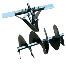 农用微耕机合盛款飞机款可调犁烟草起垄器螺旋开沟平地回旋配件