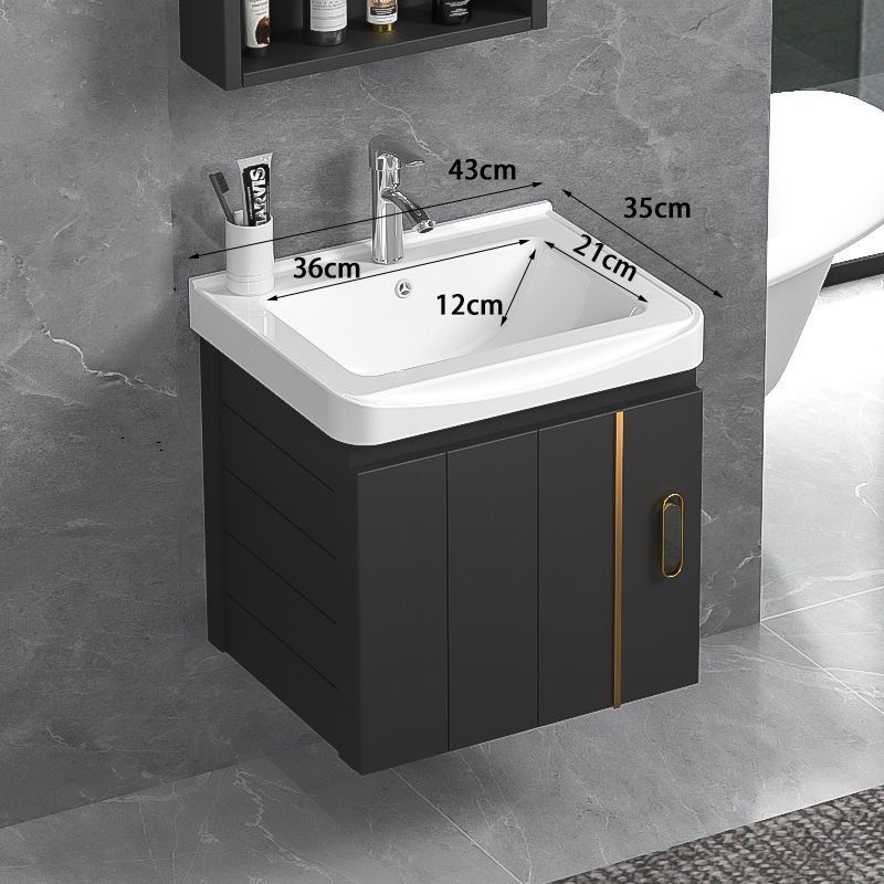 Espacio aluminio tocador tocador tocador tocador armario integrado tabla de roca encimera lavabo lavabo mueble de baño mueble de baño