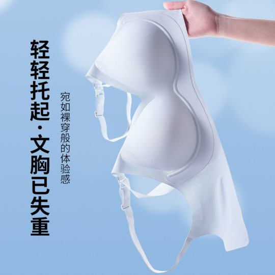 New nursing underwear anti-sagging non-running cup fixed cup without steel ring pregnancy comfortable oversized bra for pregnant women