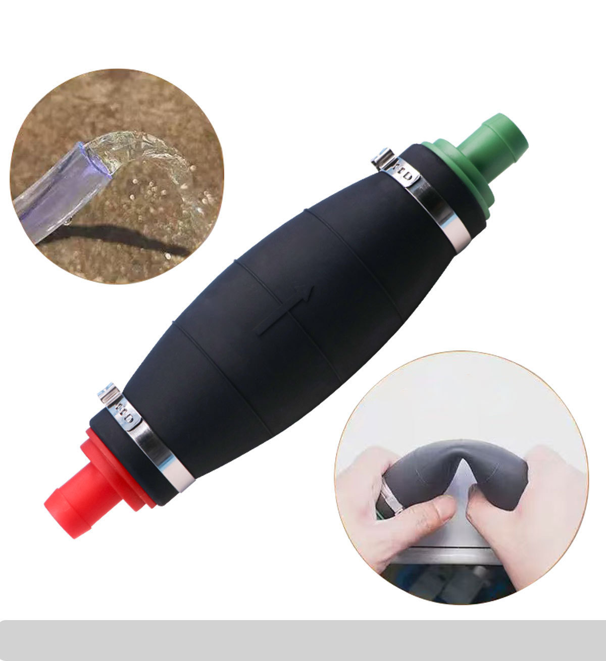Car fuel pump, spherical hand oil pump, oil pipe connection, manual hand pump, hand-pressed oil change pump