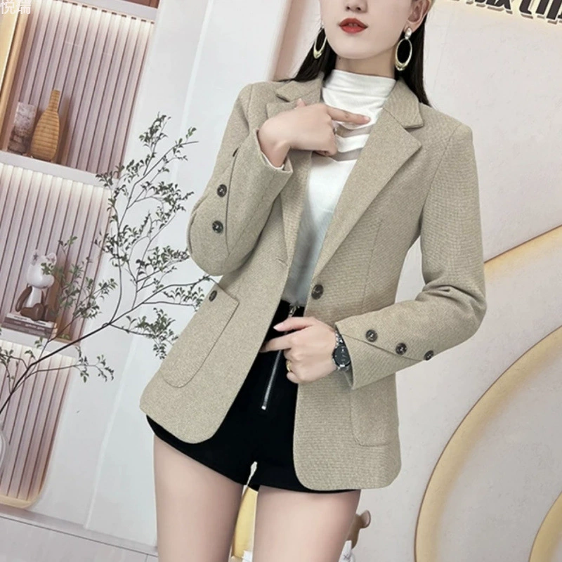 Весенний модный классический пиджак, стиль Chanel, оптом