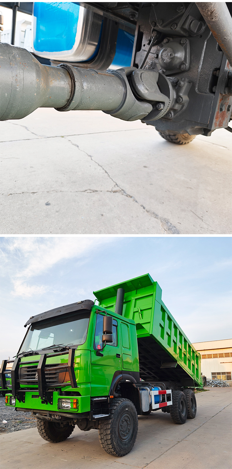 Cross-Border Export of Howo Dump Trucks, Earthmoving Dump Trucks, Engineering Transport Trucks, Large-Capacity Trucks, Available for On-Site Test Drives