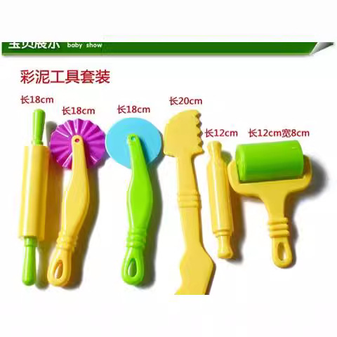 Arcilla coloreada ciencia y educación juguetes DIY fideos plastilina clase de arte haciendo herramientas grandes arcilla ligera impresión animal traje 30p