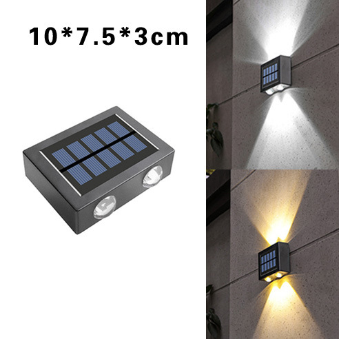 4led 볼록 거울 벽 램프