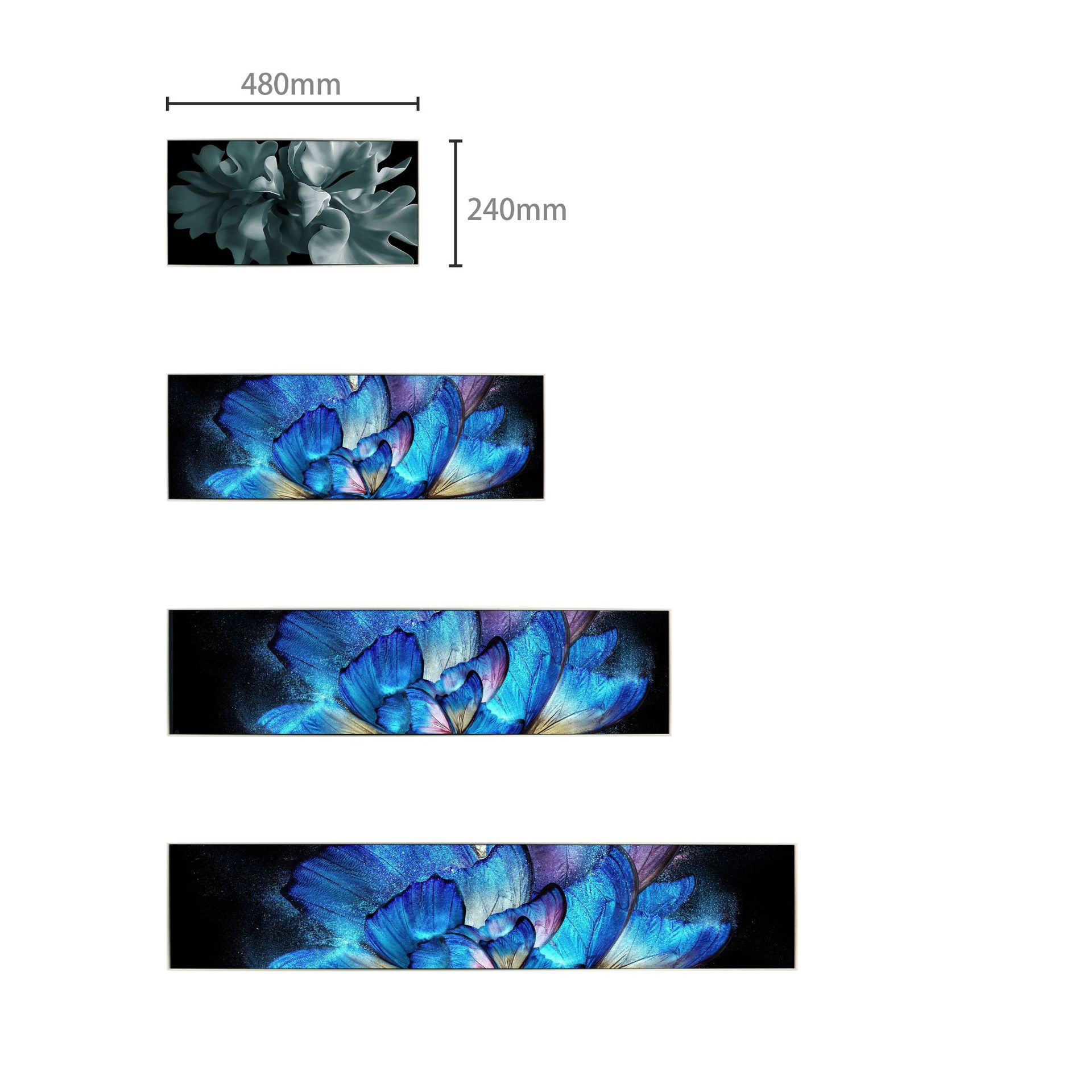 P1.875 Pantalla de barra LED decoración de la puerta del centro comercial electrónica estante a todo color pantalla de publicidad de soldadura sin costura