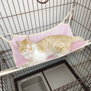 Wholesale New Summer Pet Cat Hammock Mesh Sandwich Hammock Iron Cage Cat Swing Pet Supplies